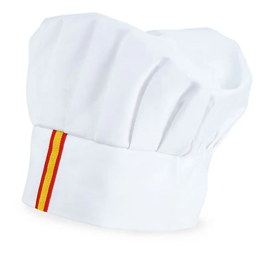 GORRO COZINHEIRO BANDEIRA BRANCO 