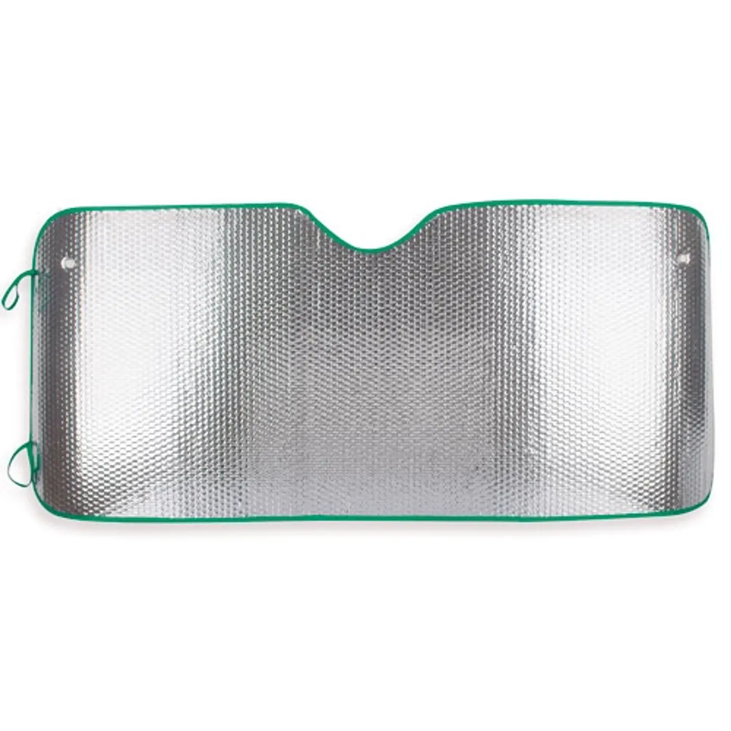 PARA-SOL METÁLICO PARA CARRO, DUPLA FACE REBORDO AZUL 4