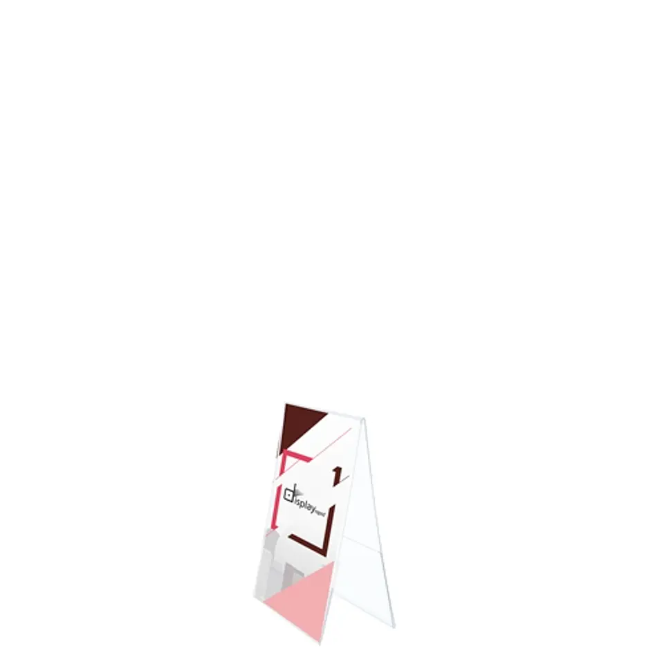 PORTAGRAFICA PVC DUO VERTICAL 1