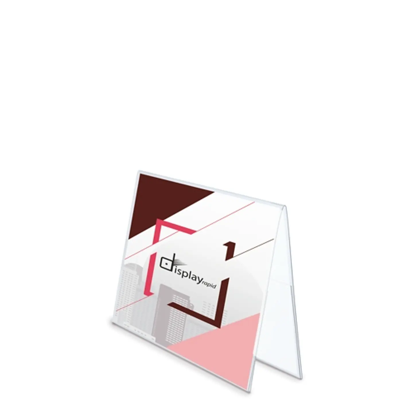 PORTAGRAFICA PVC DUO HORIZONTAL 1