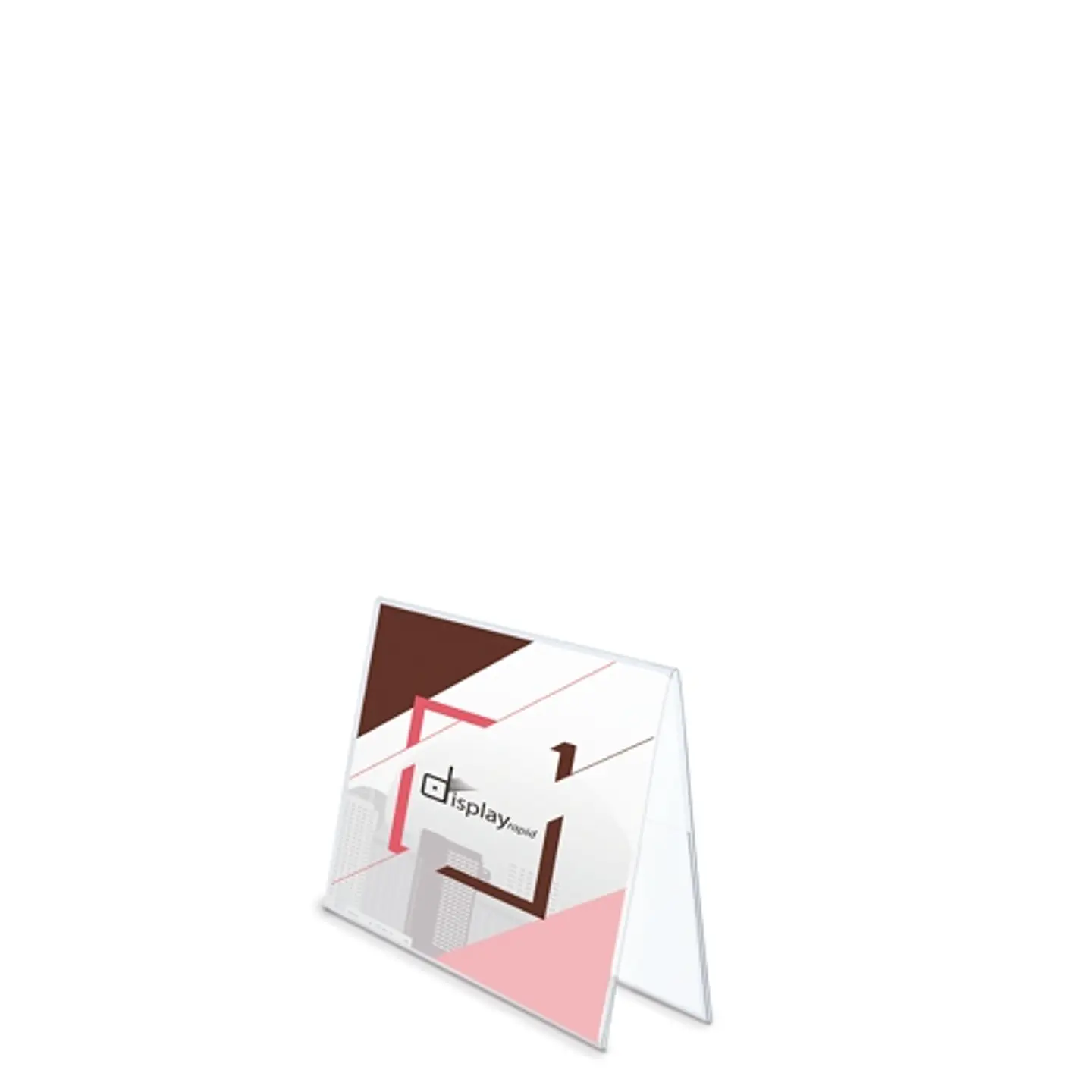 PORTAGRAFICA PVC DUO HORIZONTAL 1