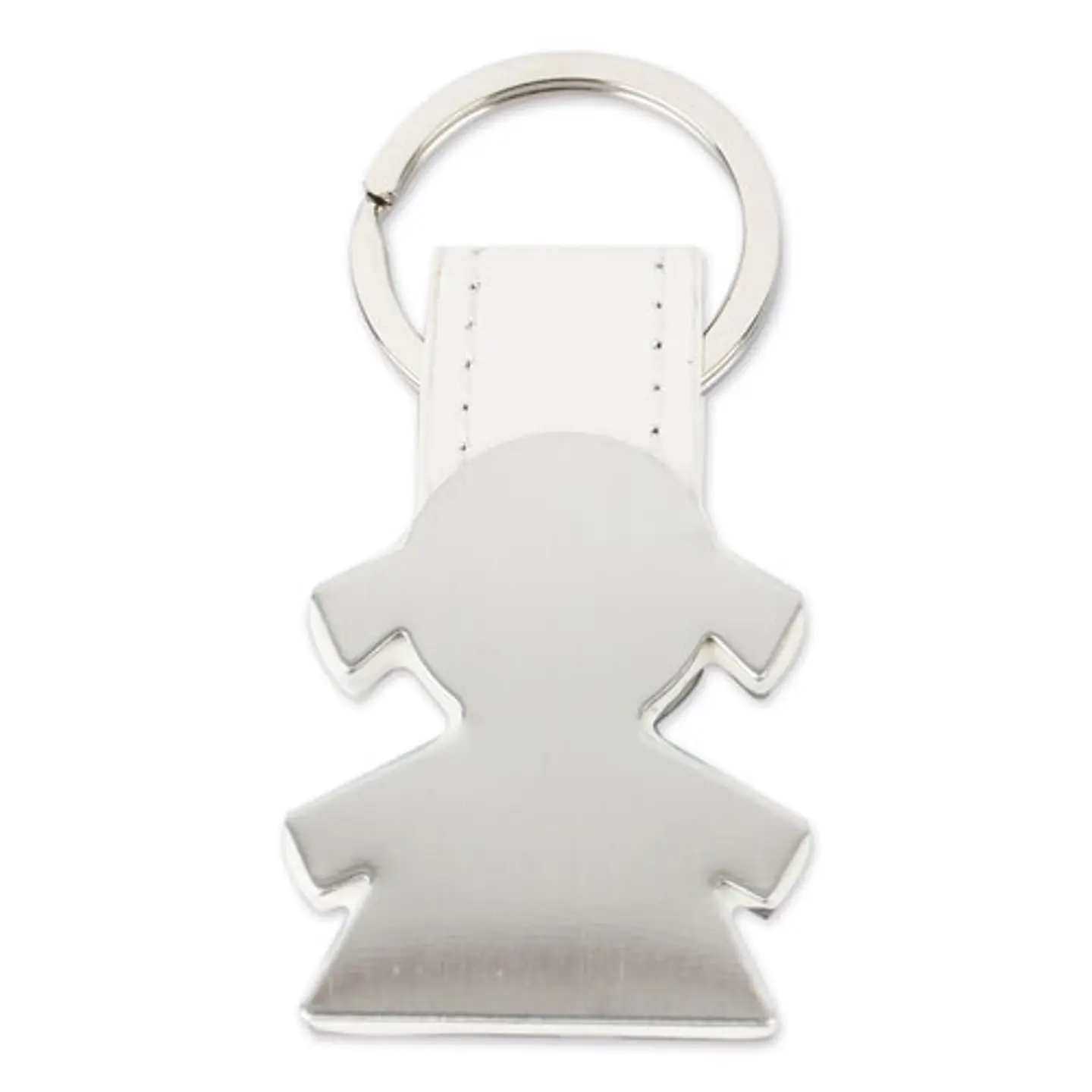 PORTA-CHAVES METALICO FORMA MENINA 