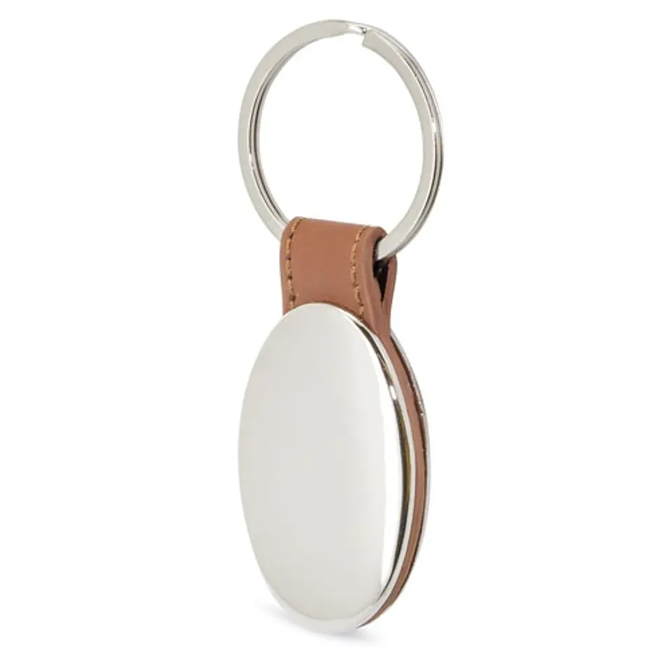 PORTACHAVES OVAL METÁLICO 1