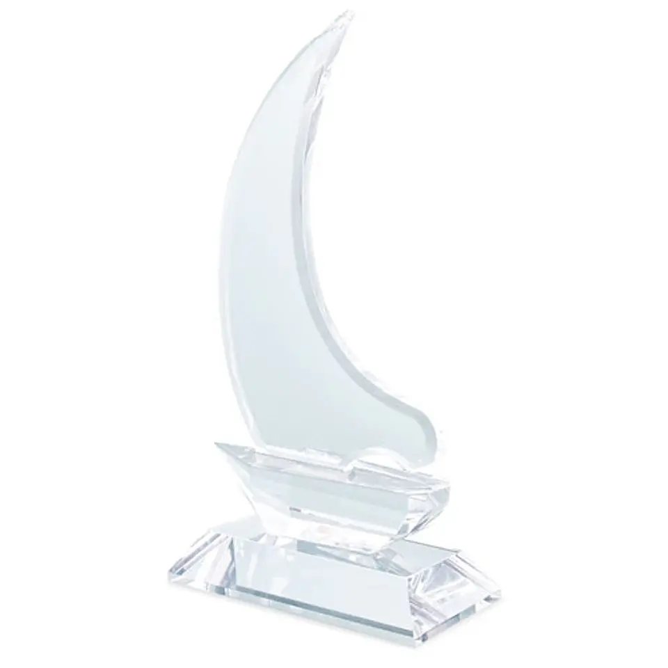 TROFÉU EM FORMA DE NAVIO 