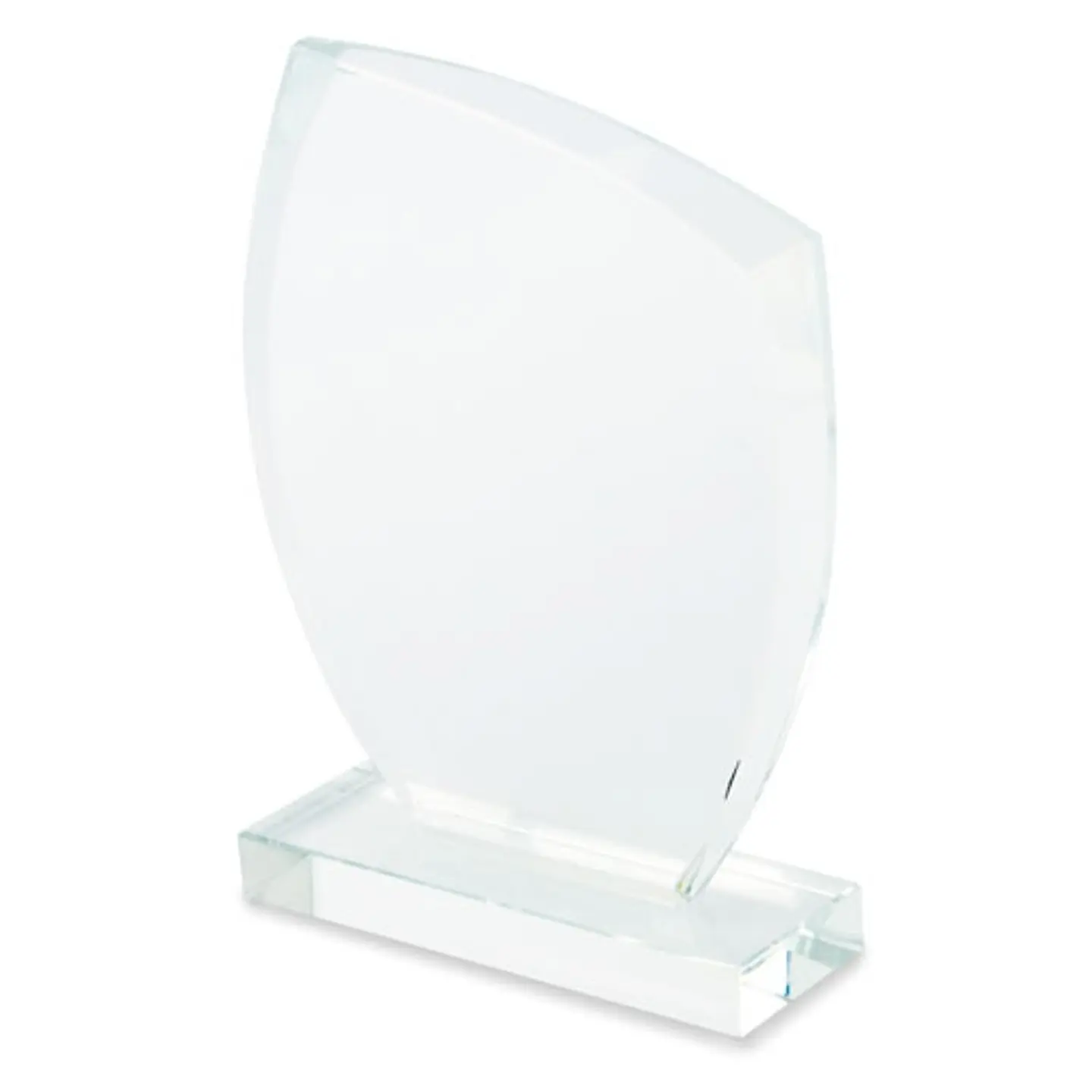 TROFÉU DE VIDRO BISELADO 