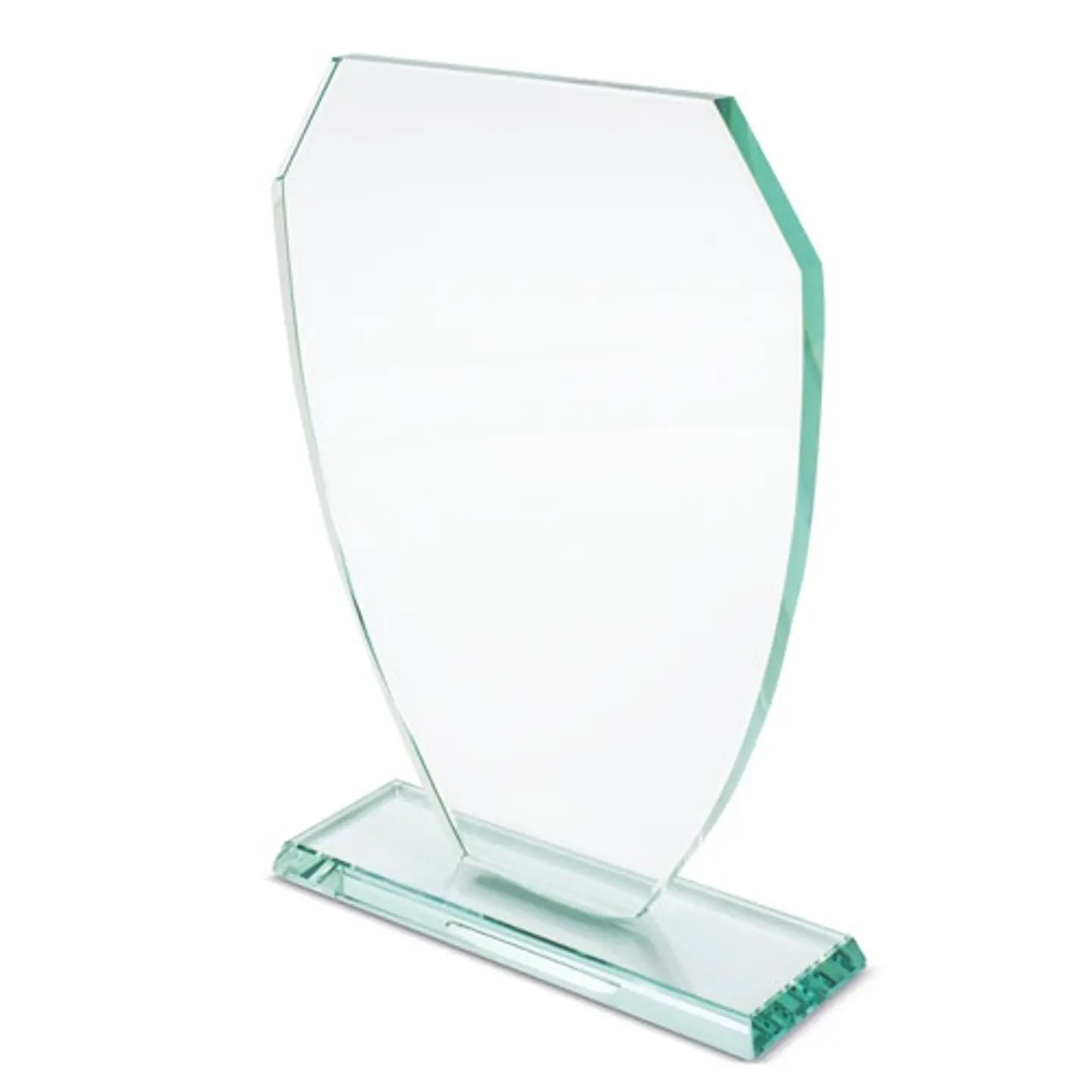 PLACA DE VIDRO COM BASE GRANDE 