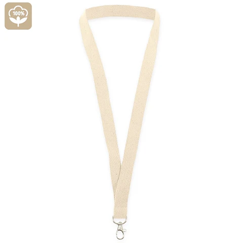 LANYARD ALGODÃO ORGANICO "PIMA"