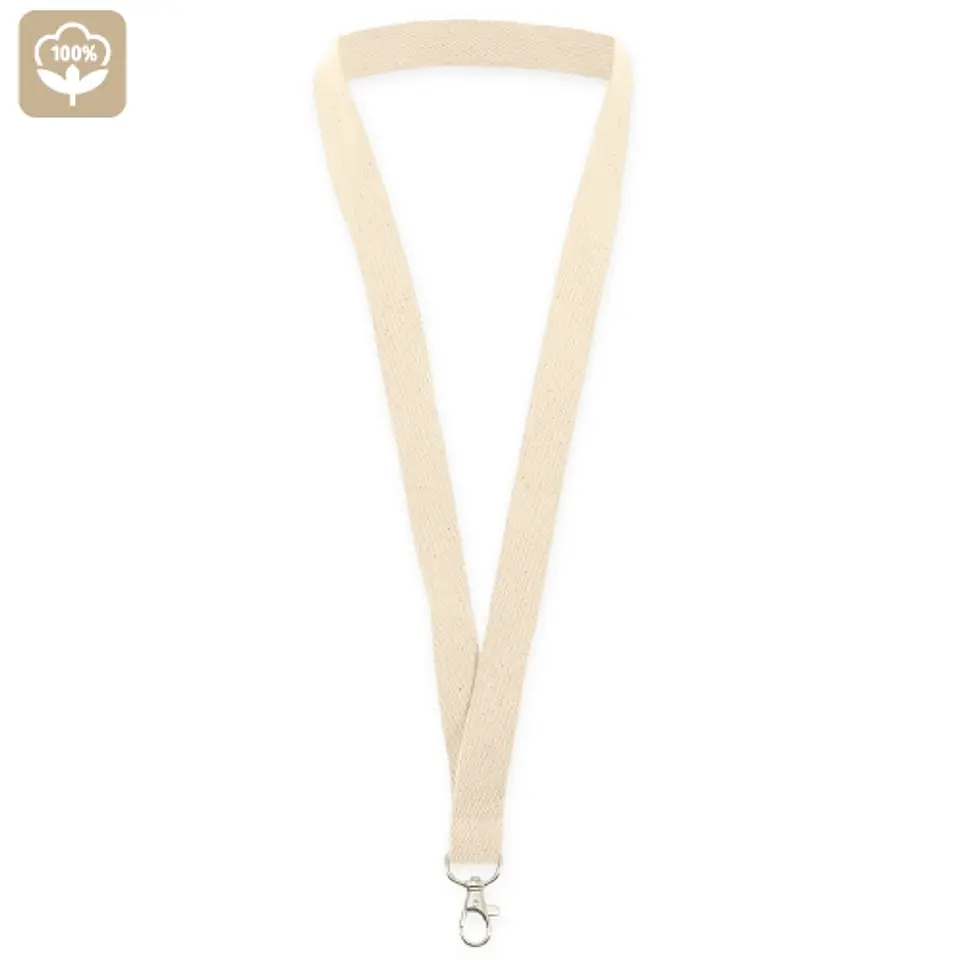 LANYARD ALGODÃO ORGANICO 