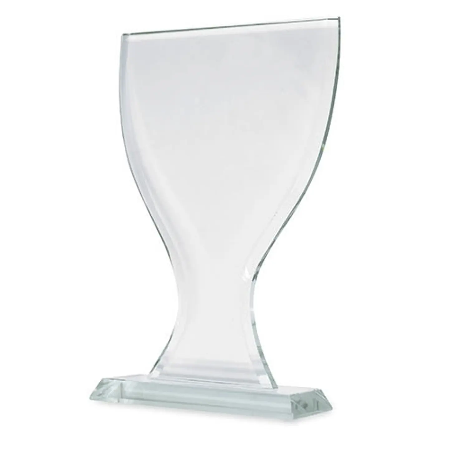 VIDRO TROFÉU FORMA “COPA” 1