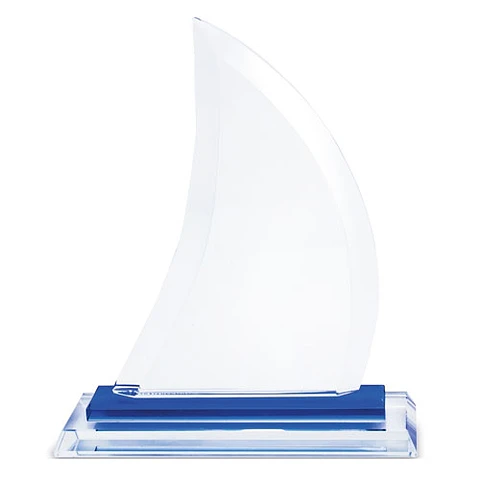TROFÉU DE VIDRO "LYRA"
