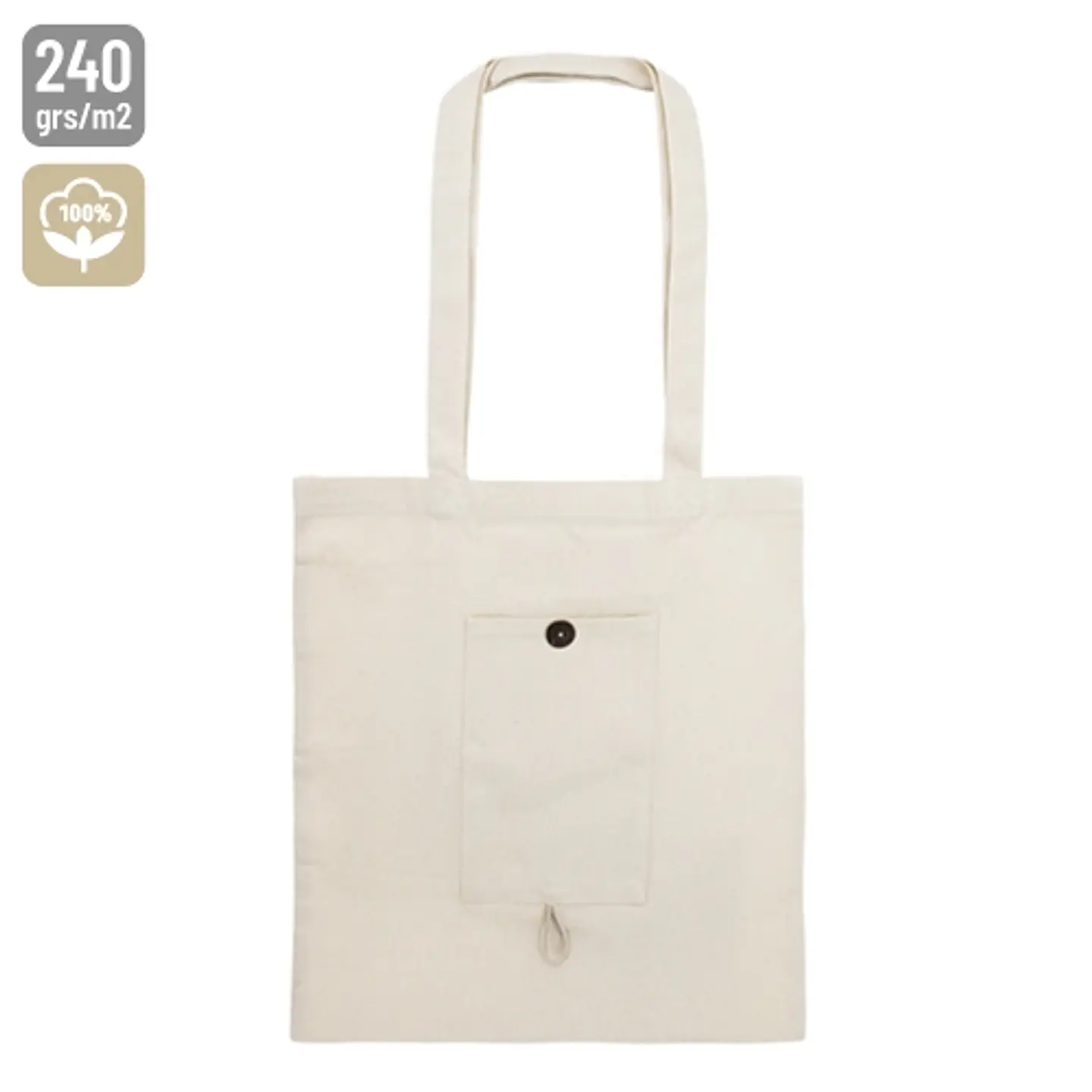 BOLSA DOBRÁVEL COM BOLSO 1