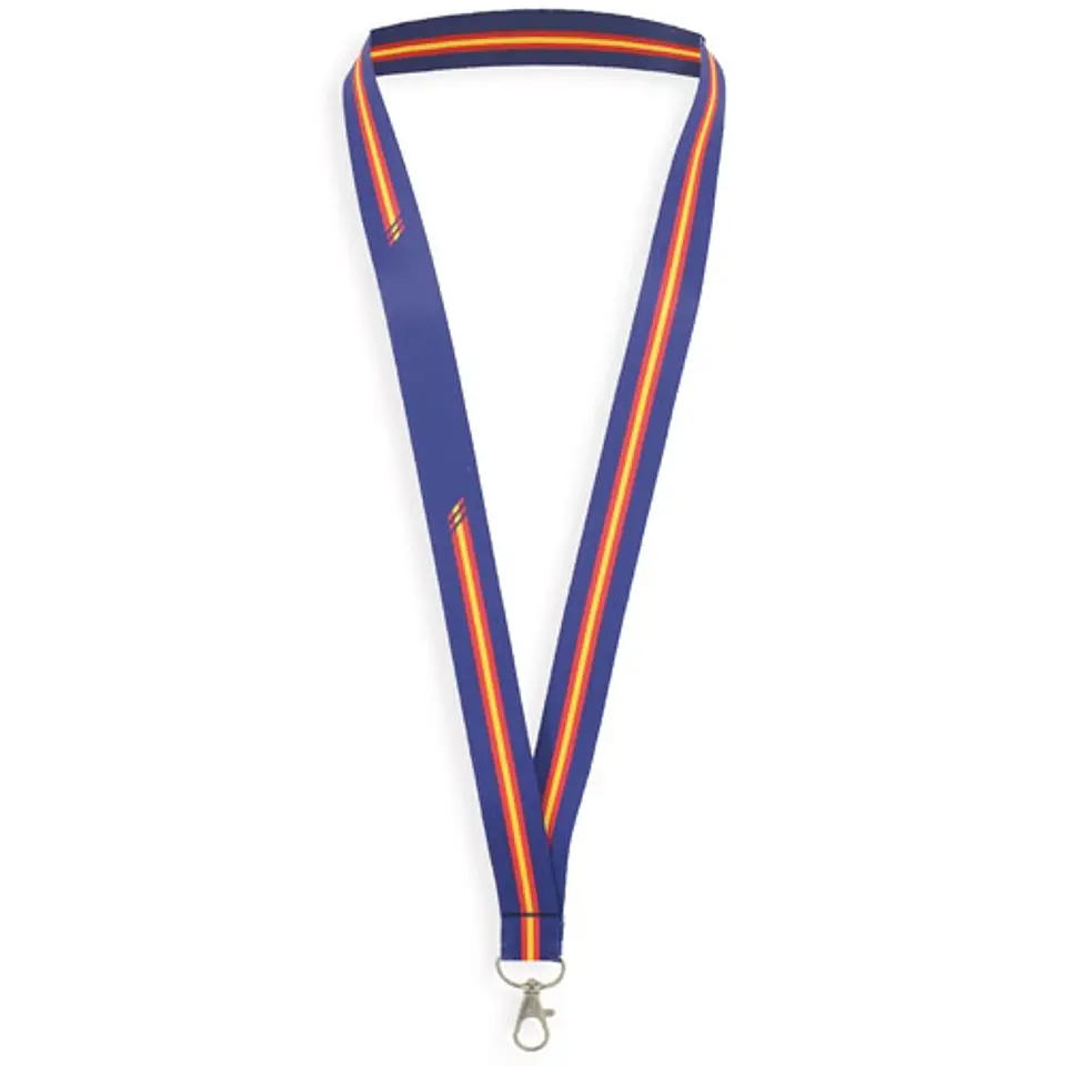 LANYARD BANDEIRA ESPANHA 