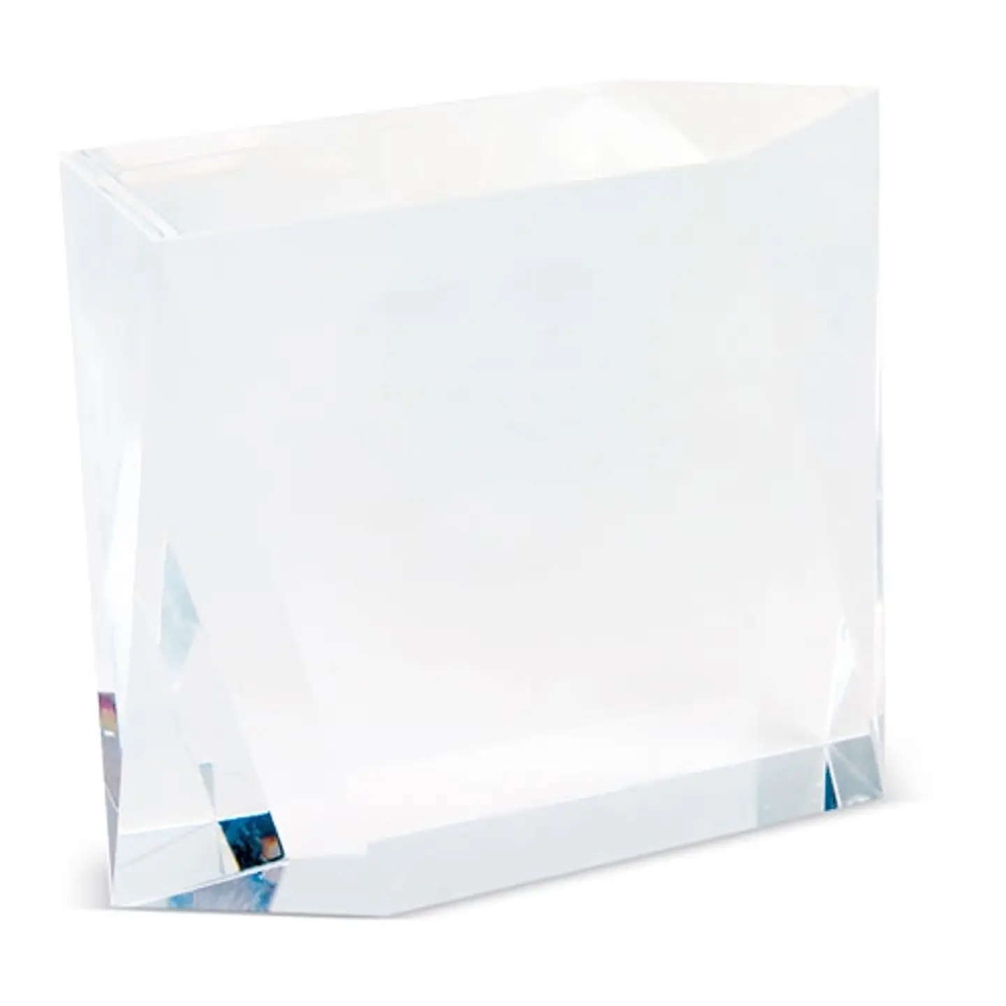 TROFEU VIDRO FORMA QUADRADO 