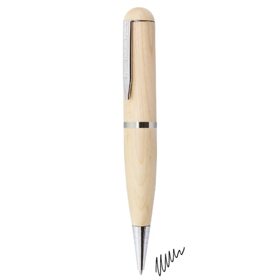 CANETA USB MADEIRA 32GB PIERRE DELONE 