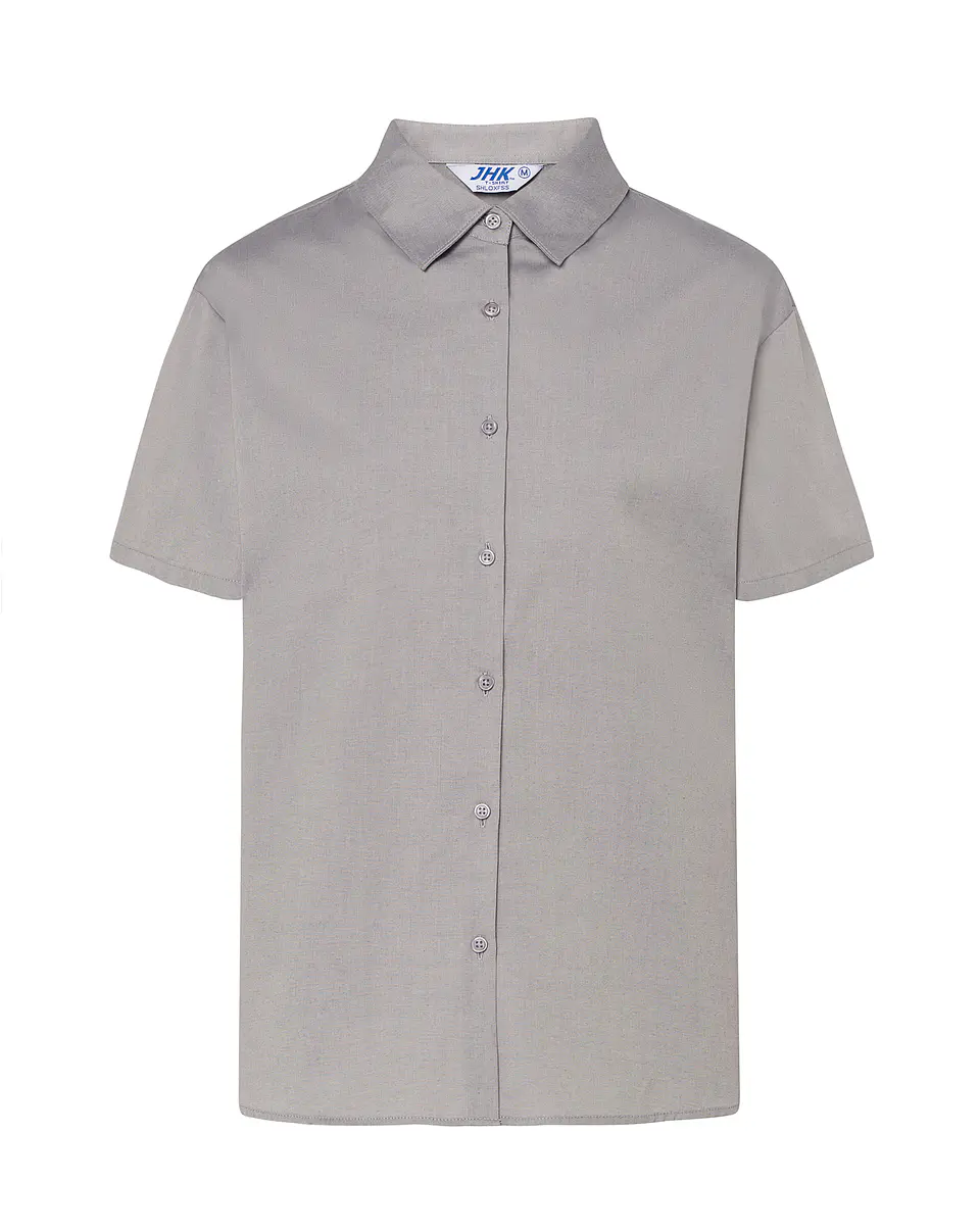 Lady Casual & Business Ss Oxford Shirt 3