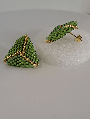 Pendientes triángulo 