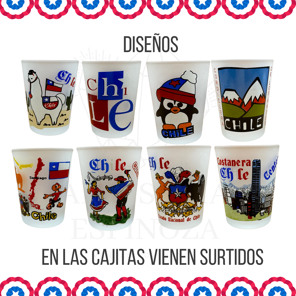 Set de 2 vasitos