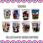 Set de 3 vasitos