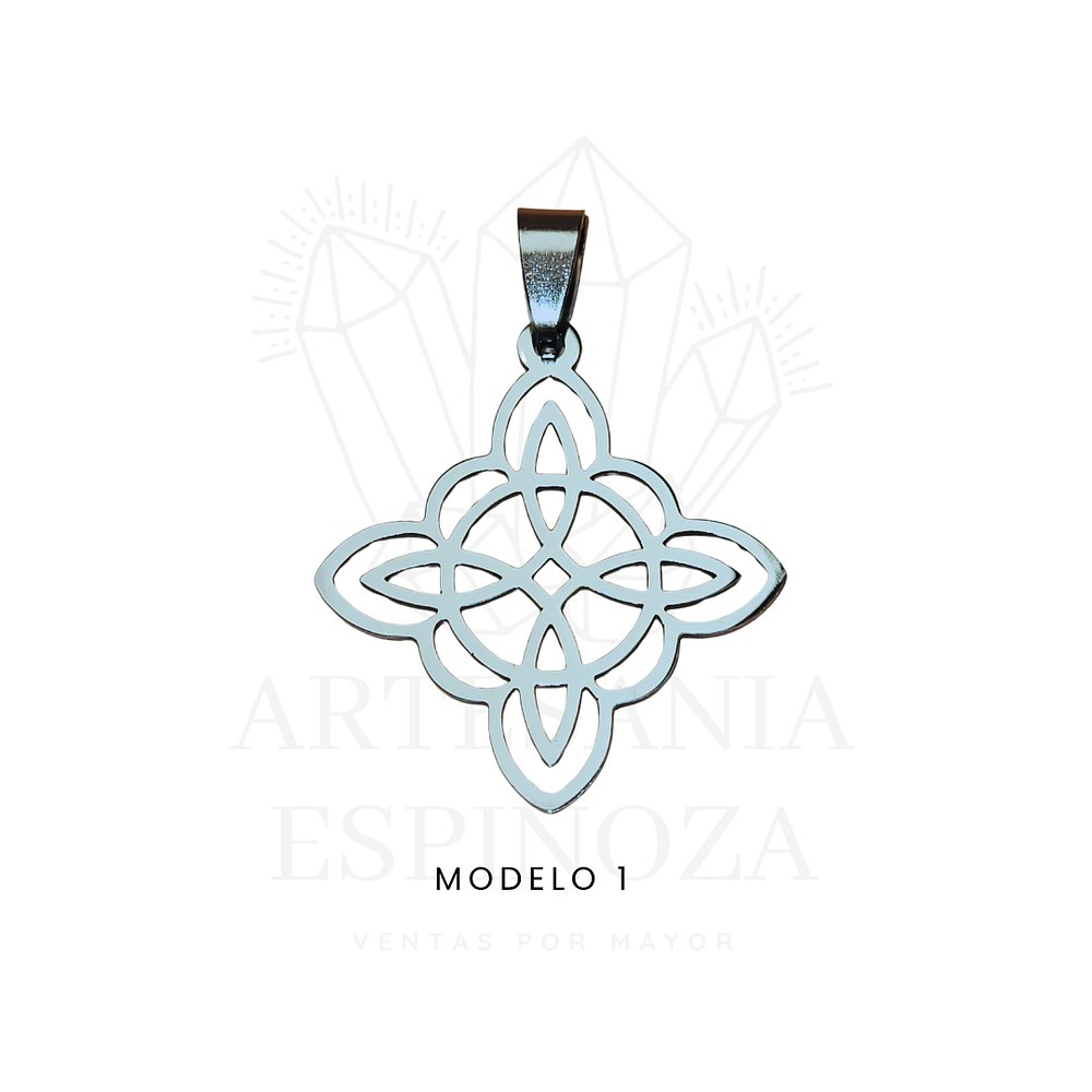 Colgantes Nudo de Bruja (set de 6 piezas)