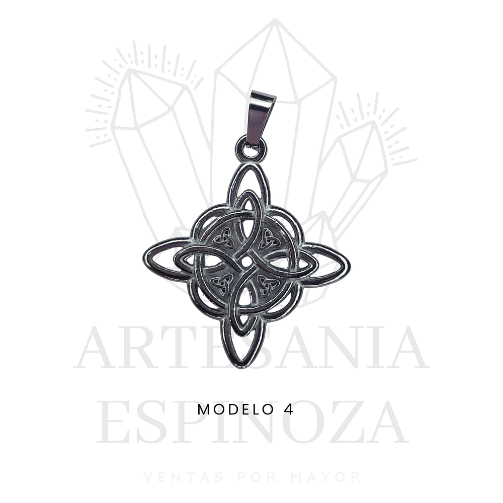 Colgantes Nudo de Bruja (set de 6 piezas)