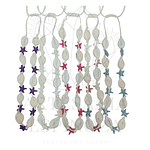 Collares de conchas con estrellas (docena)