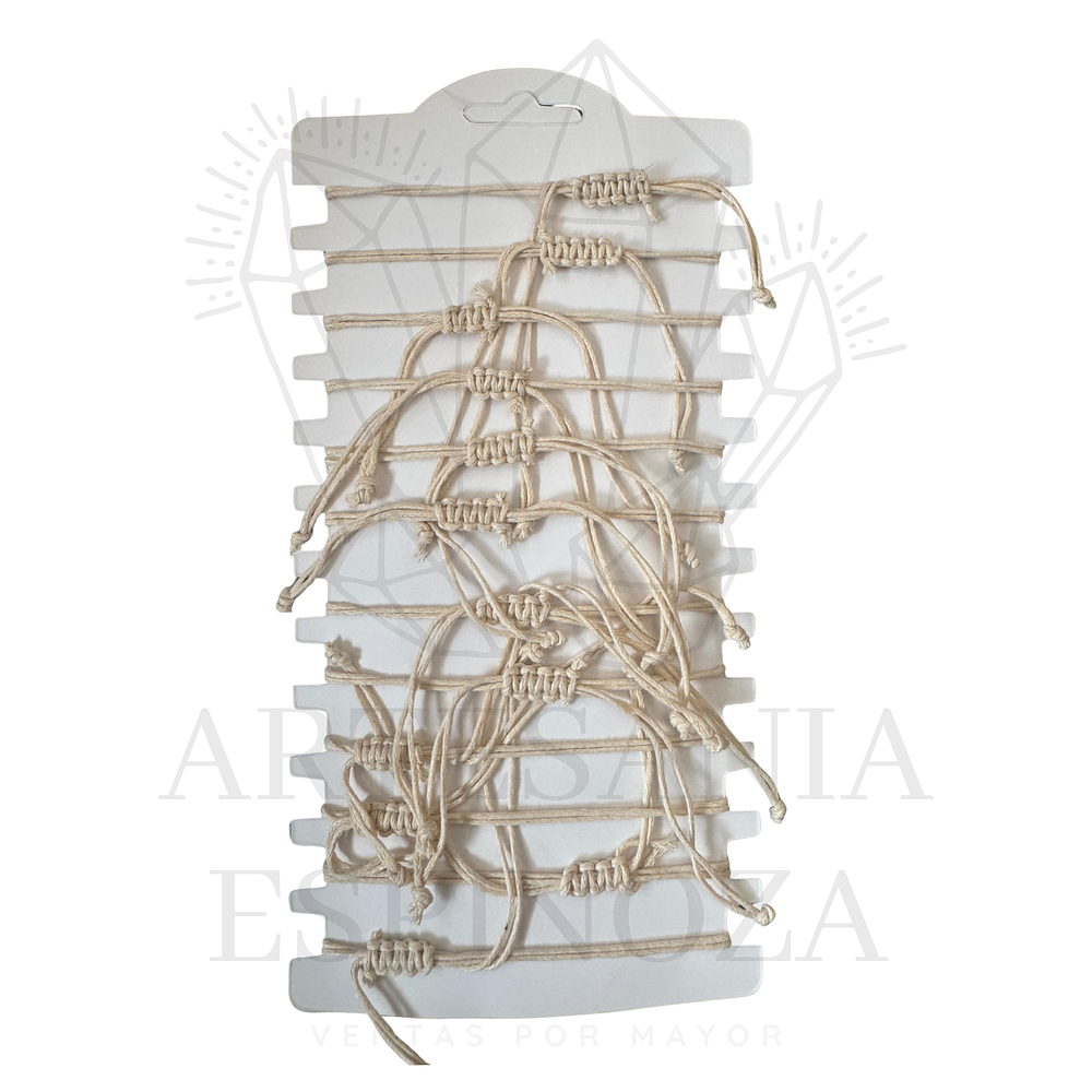 Pulsera/Tobillera conchas con estrella