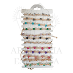 Pulsera/Tobillera de agatas