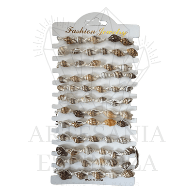 Pulsera/Tobillera de conchitas