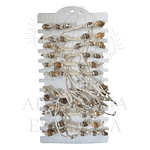 Pulsera/Tobillera de conchitas