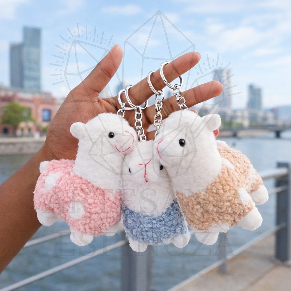 Llaveros de llamitas