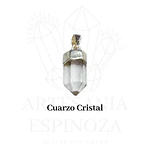 Colgante de piedra en punta baño en plata (mini)