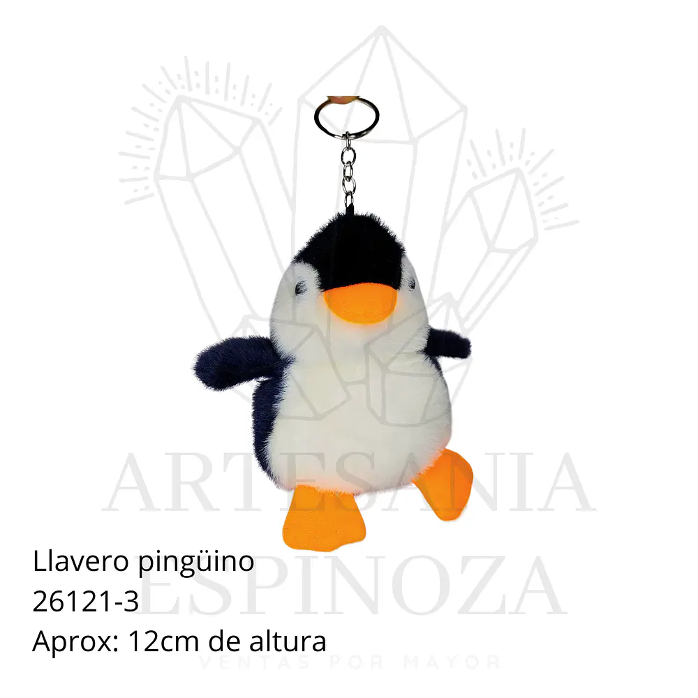 Llaveros de pinguinos