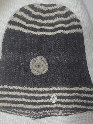 gorro 100% lana de alpaca