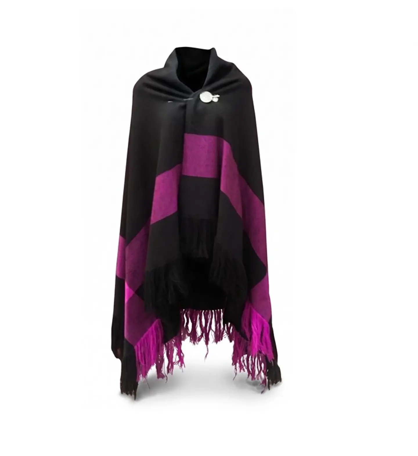 ükülla - Reboso mapuche: Azul, verde, rosado, rojo 1