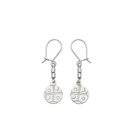 Aros kultrun plata 950 hechos a mano