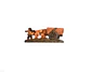 Tallado madera carreta yunta de bueyes pastor  - Miniatura 2