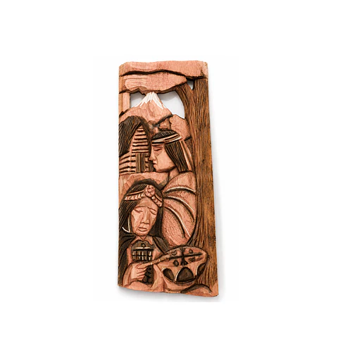 Tallado madera de pared - diferentes diseños