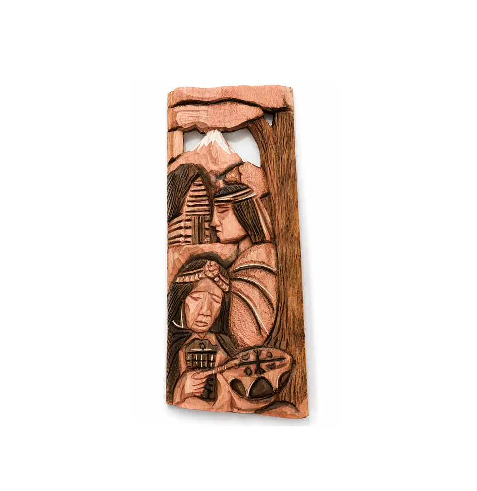 Tallado madera de pared - diferentes diseños 1