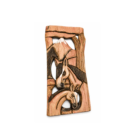 Tallado madera de pared - diferentes diseños
