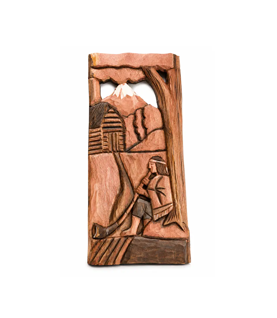 Tallado madera de pared - diferentes diseños 3