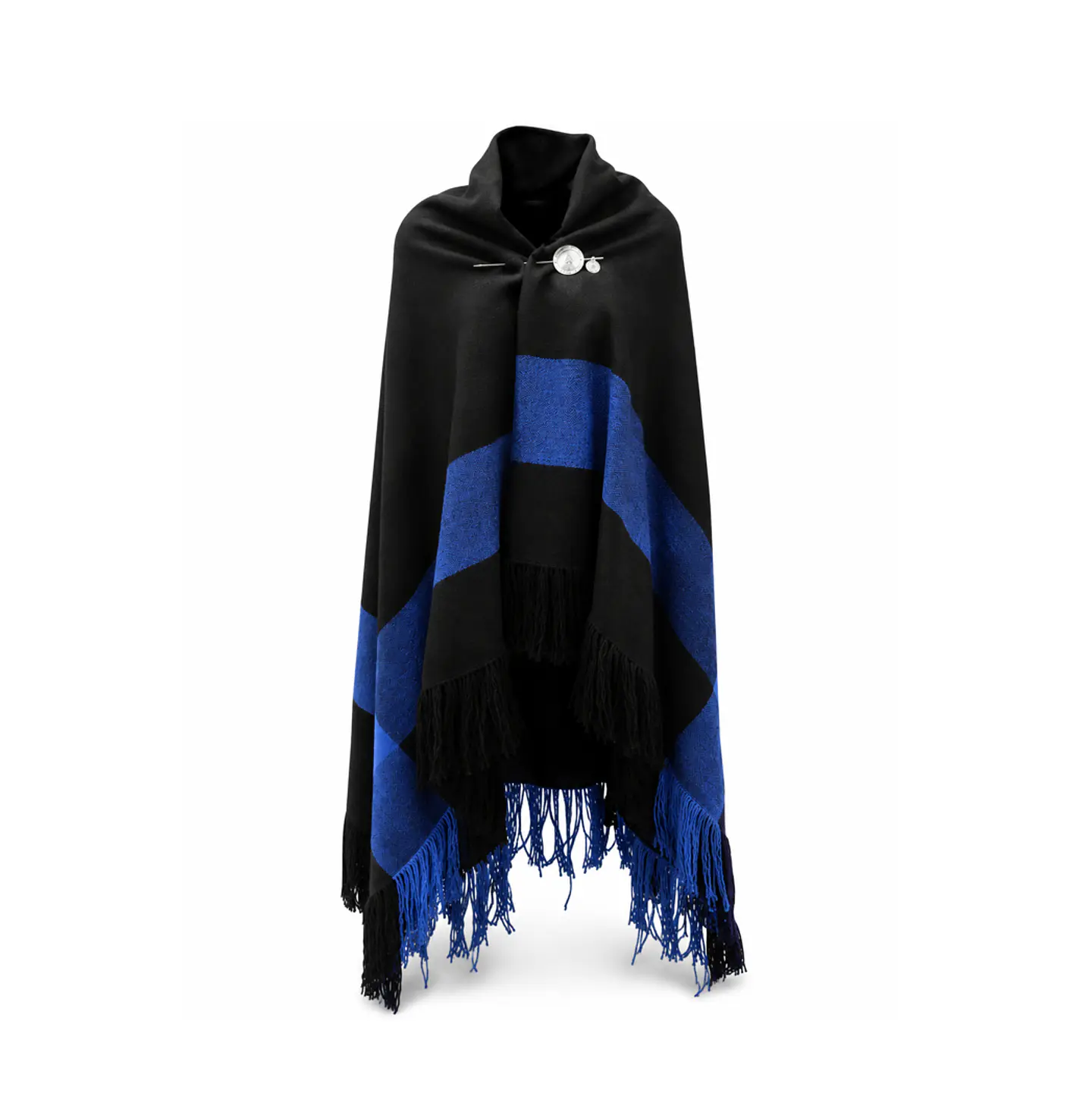 ükülla - Reboso mapuche: Azul, verde, rosado, rojo 3