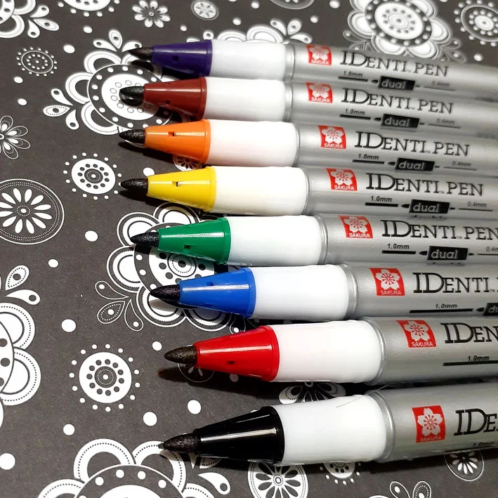 Set 8 marcadores  Identi-Pen