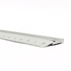 Regla 60cm de aluminio perfil de corte y antideslizante