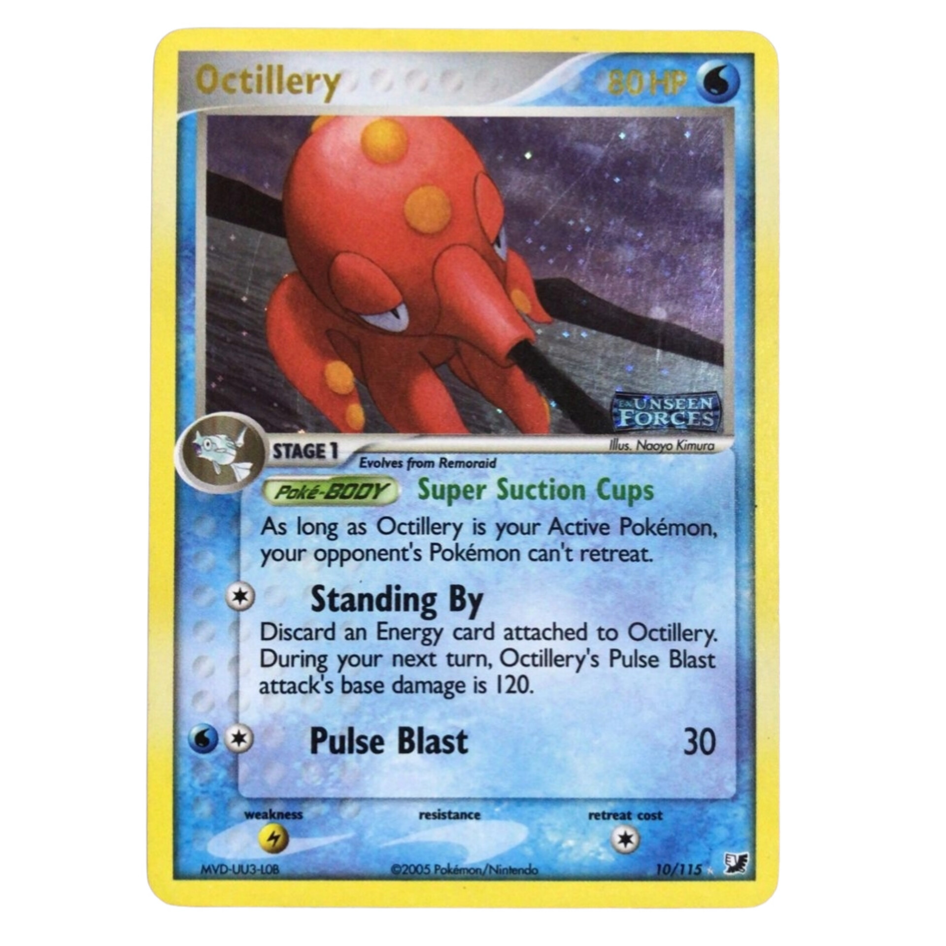 10/115 - Octillery -Reverse Holo.