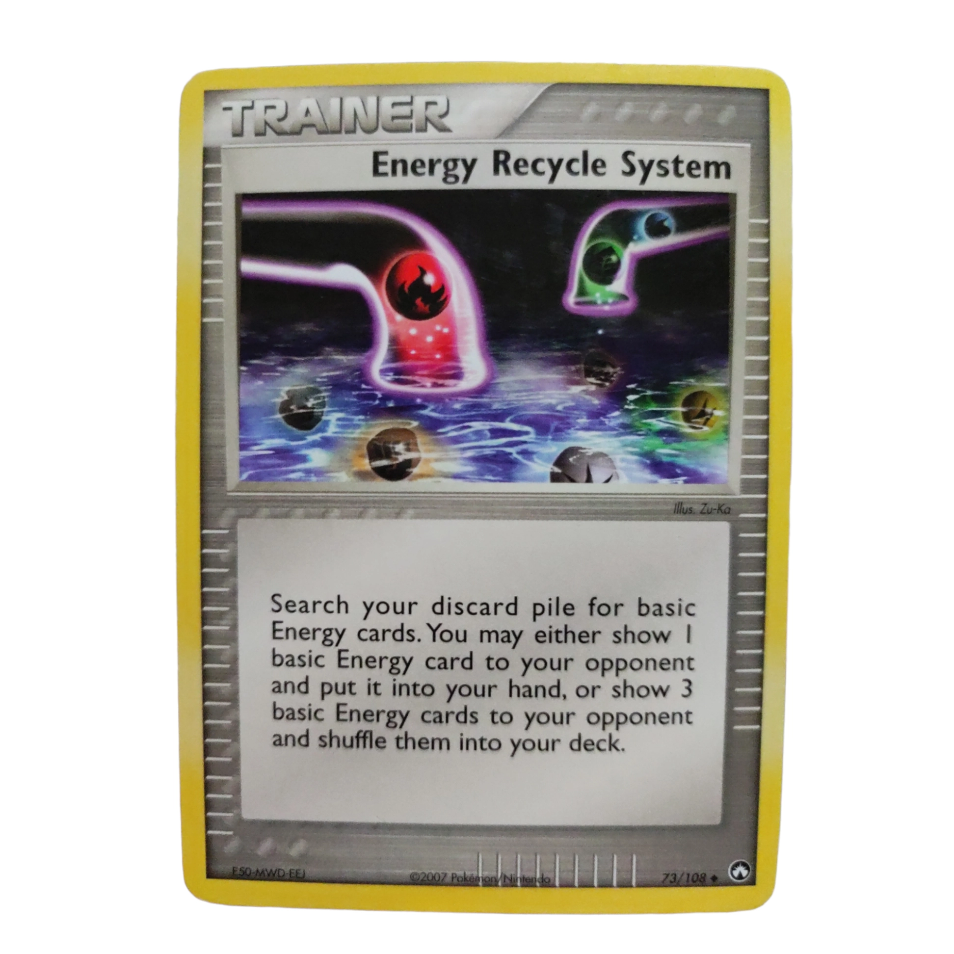 73/108 - Energy Recycle System