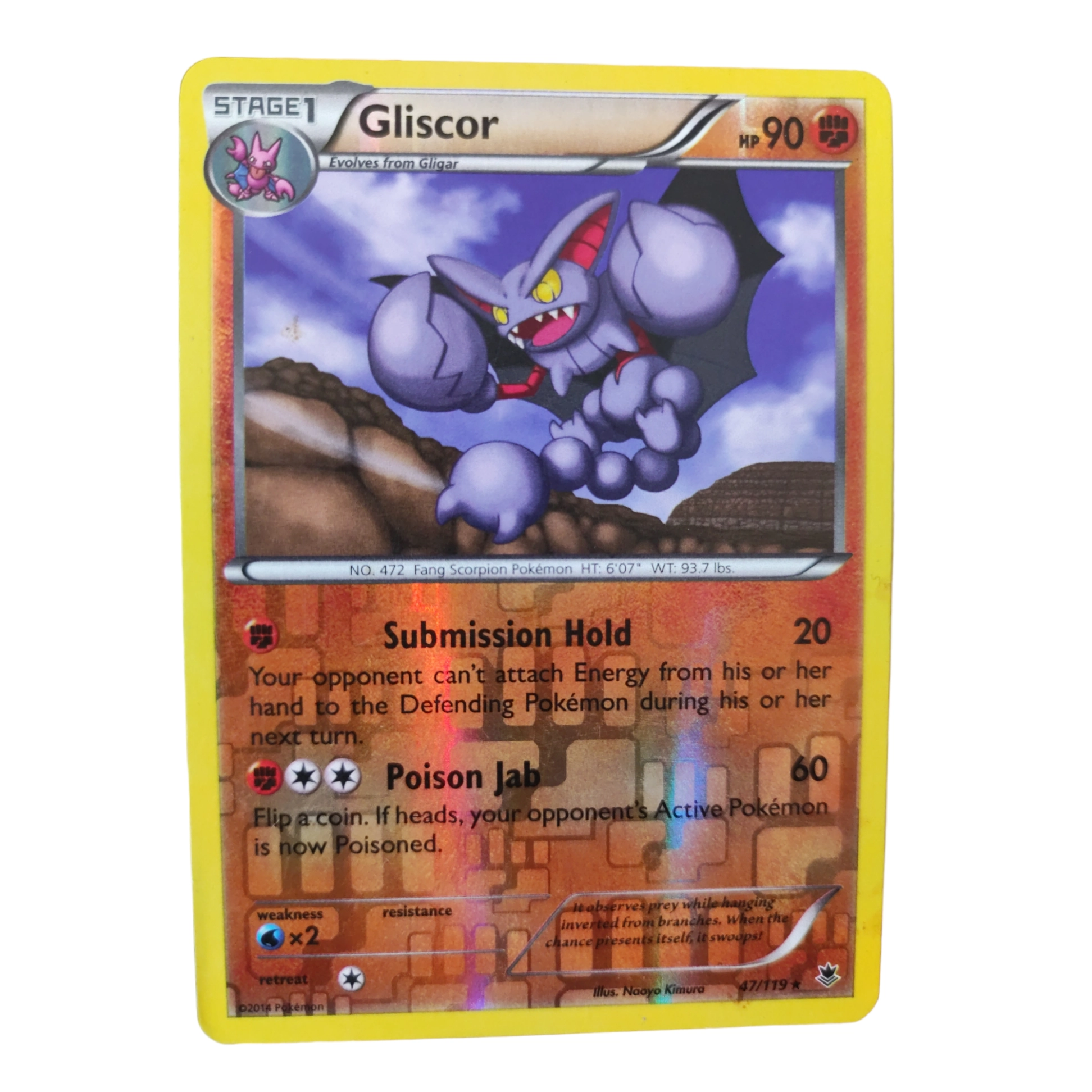 47/119 - Gliscor -Reverse Holo