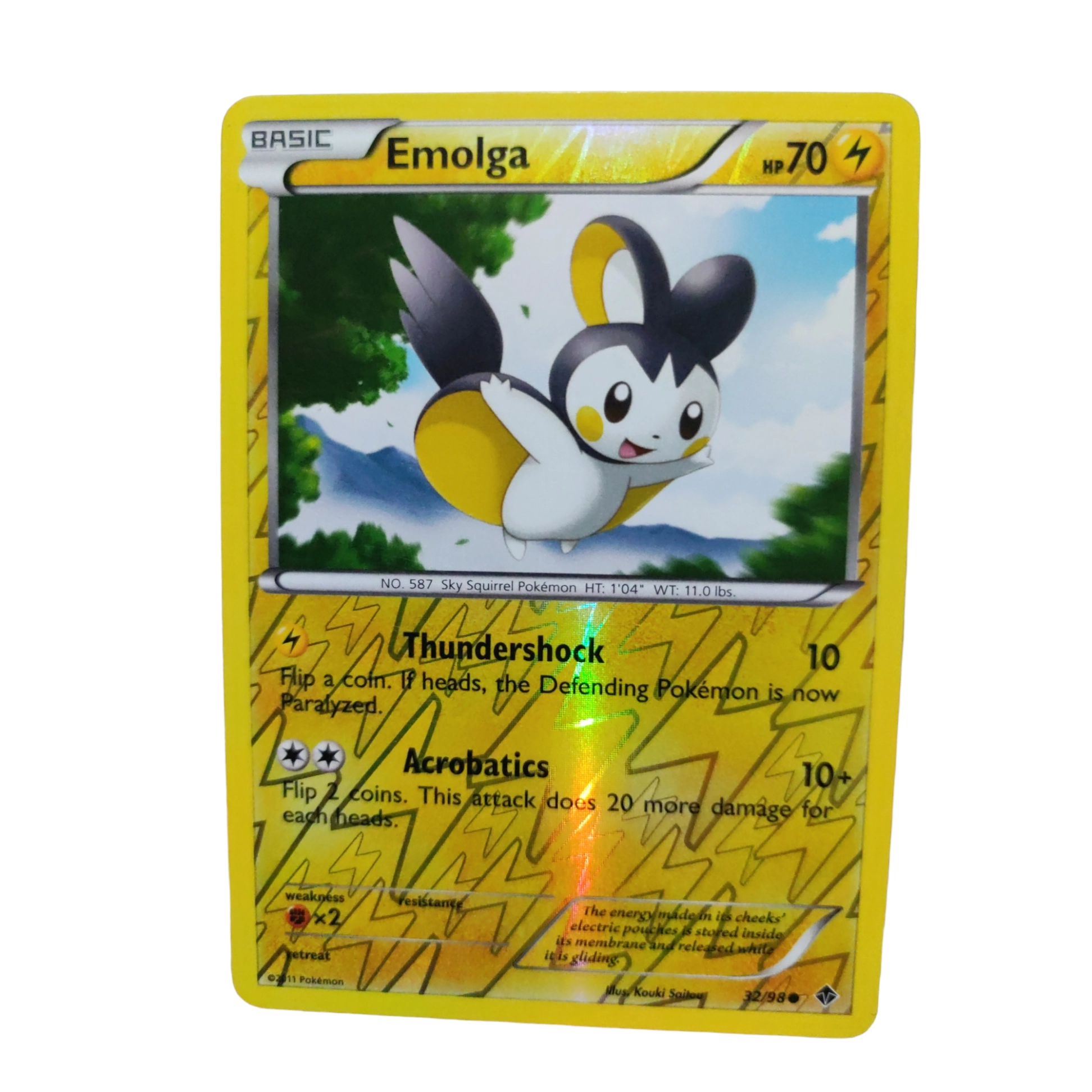 32/98 - Emolga -Reverse Holo