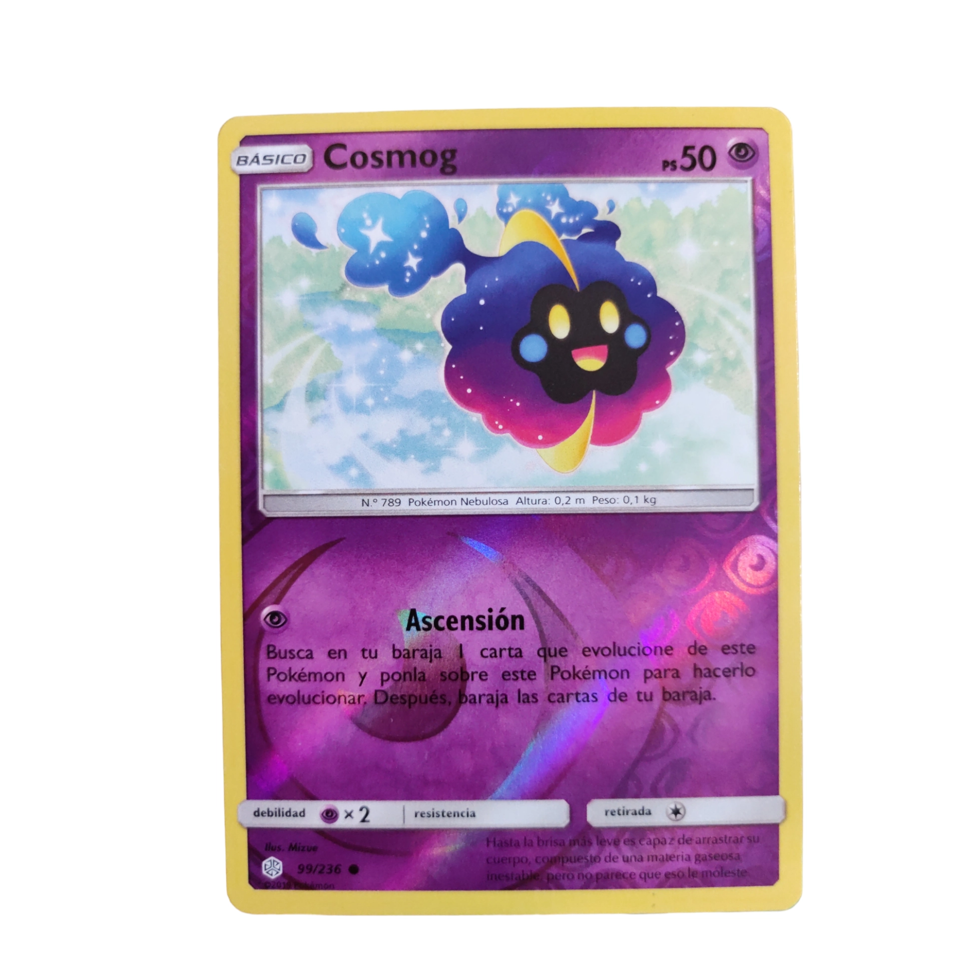 99/236 - Cosmog -Reverse Holo (español)