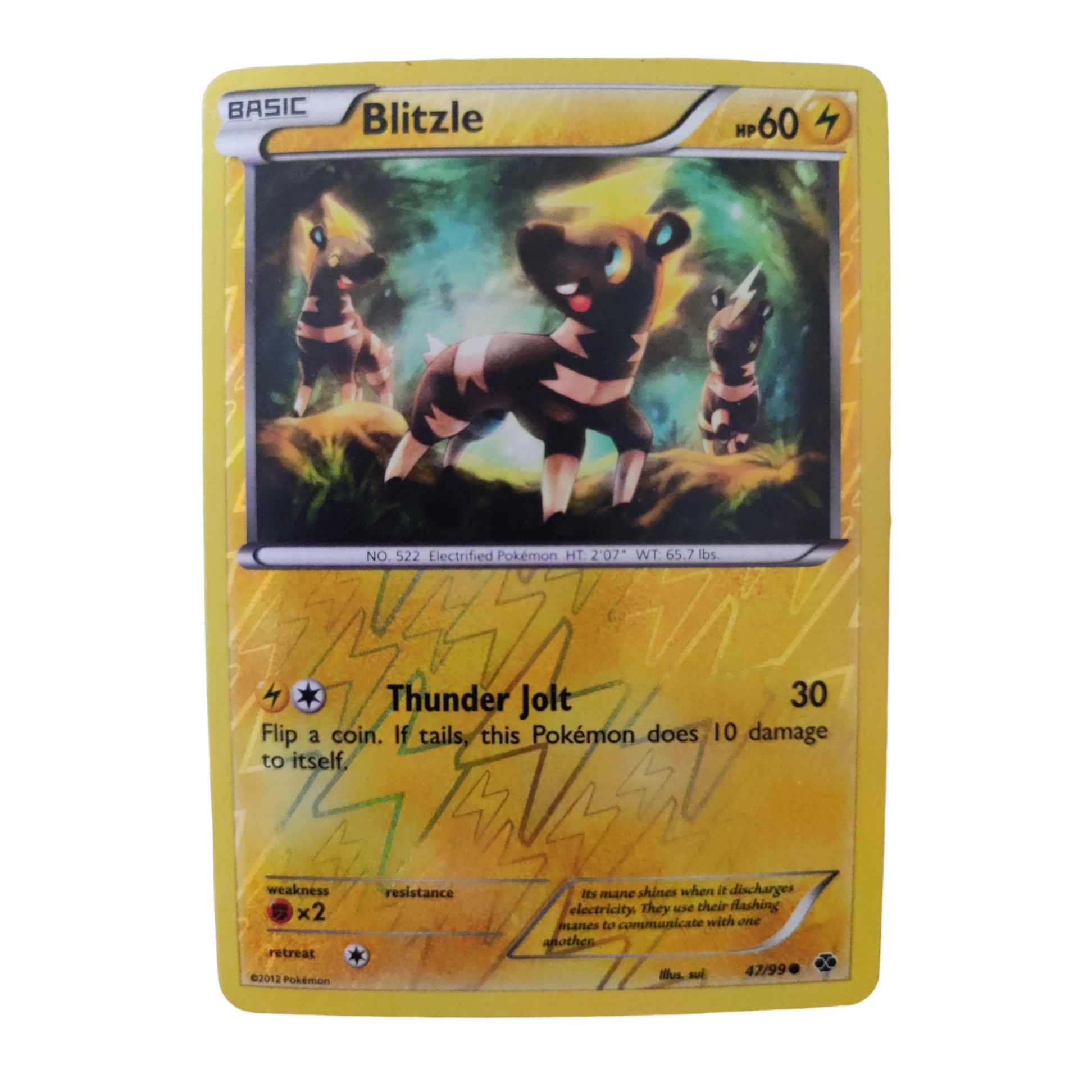 47/99 - Blitzle -Reverse Holo