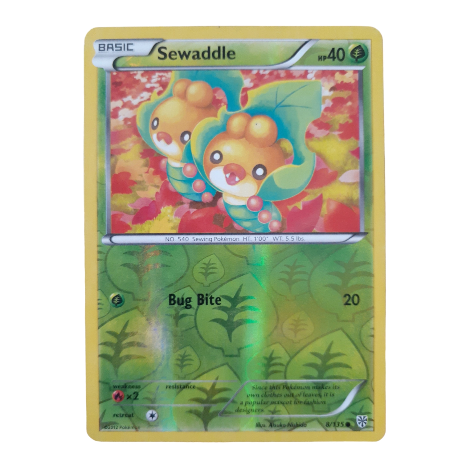 8/135 - Sewaddle -Reverse Holo